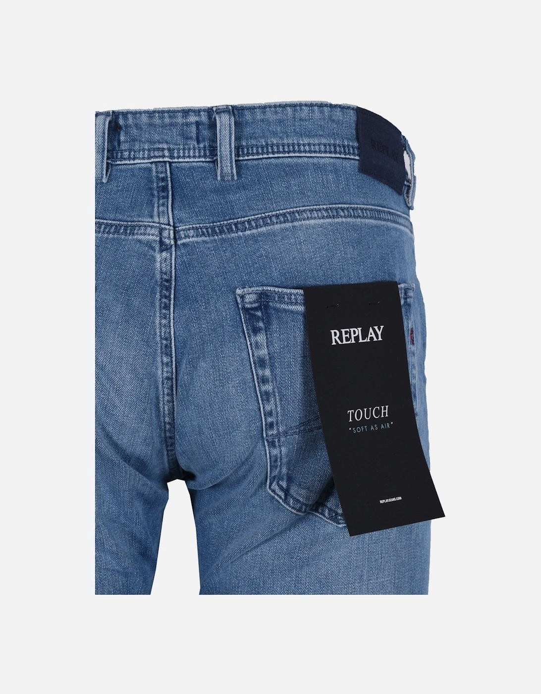 Men's Replay Grover Jeans Light Denim Wash - Size: 32/32