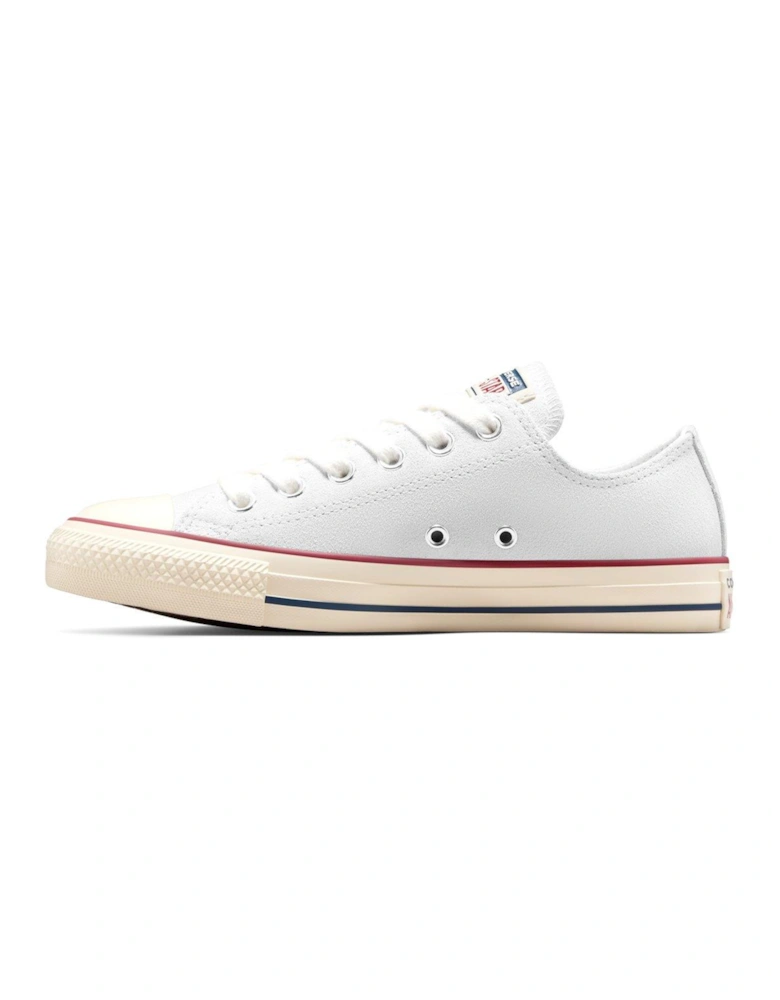 Womens Chuck Taylor All Star Suede Oxbarely /Natural Ivory/Vintage White - Grey