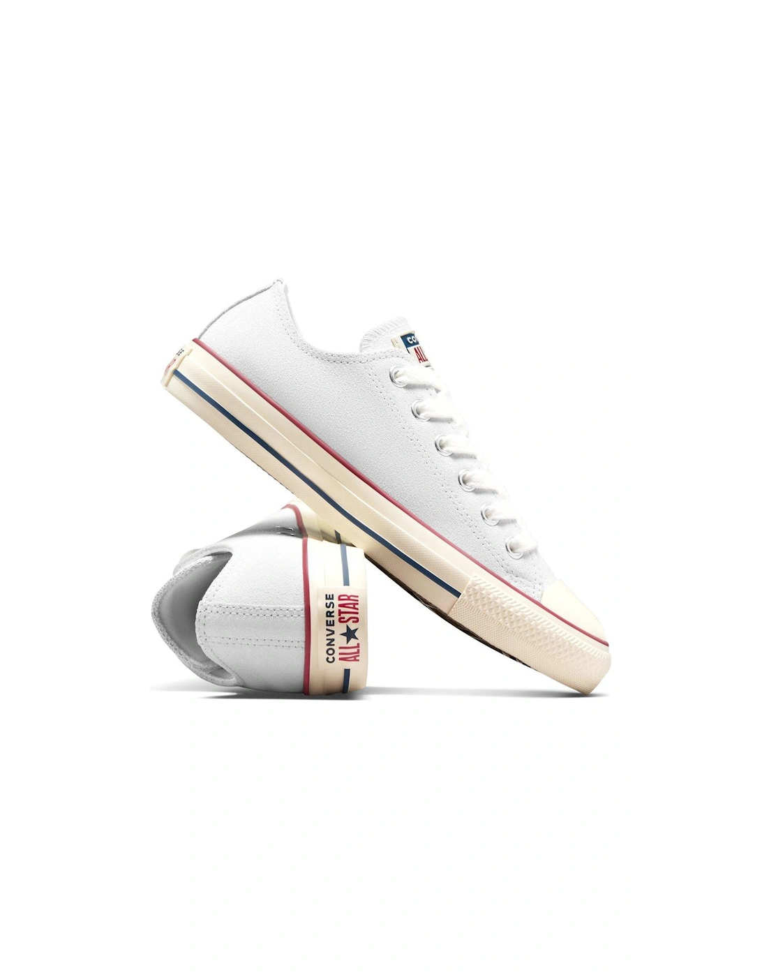 Womens Chuck Taylor All Star Suede Oxbarely /Natural Ivory/Vintage White - Grey