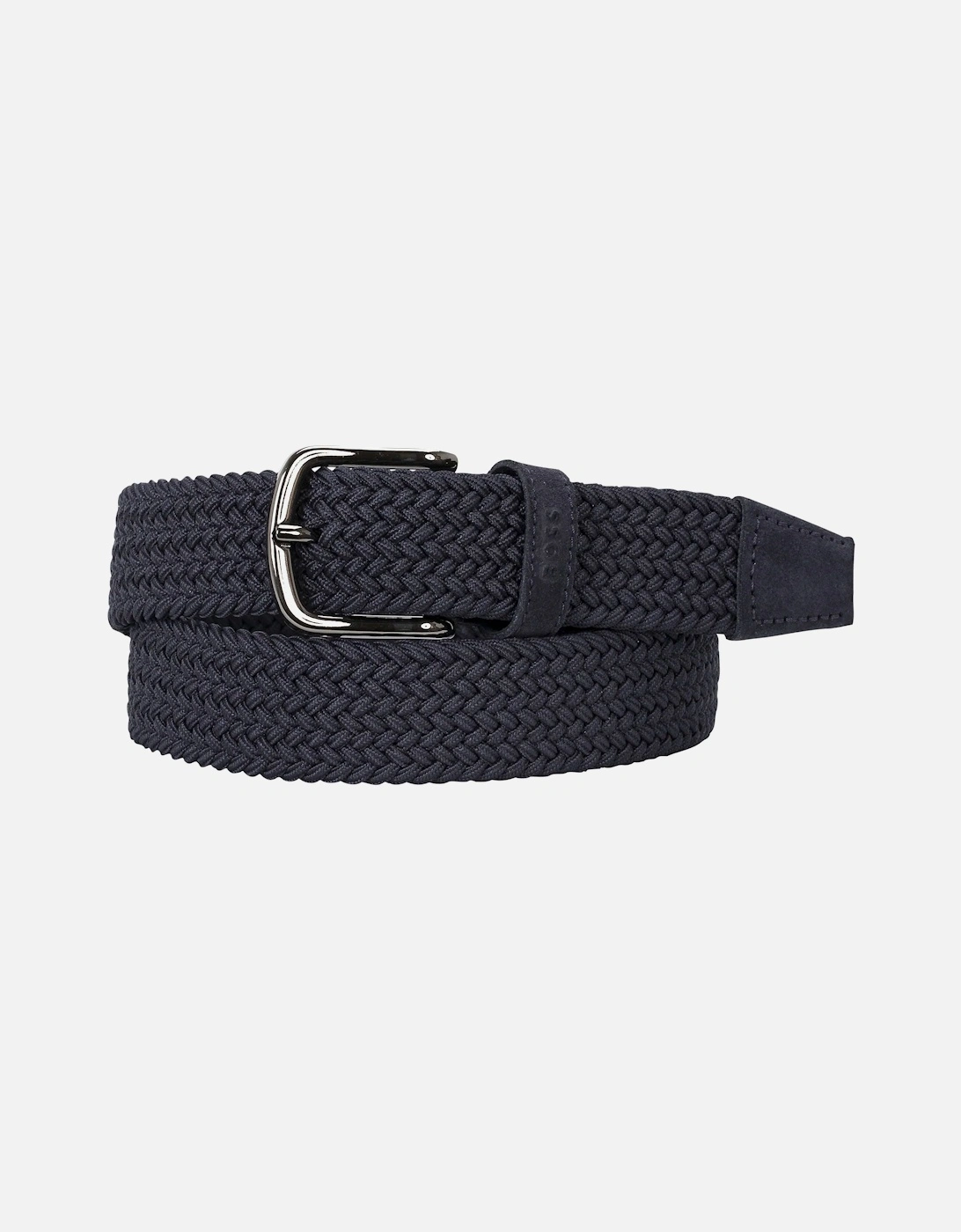 Men's Boss Black Sash Belt Dark Blue - Navy - Size: UK 34