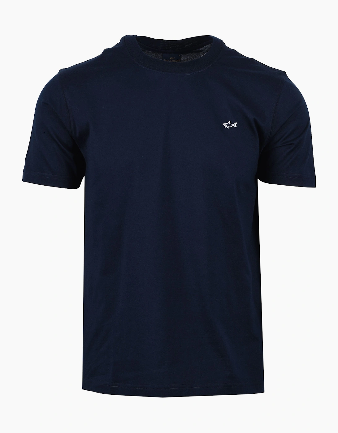 Paul & Shark Men's Navy Paul And Shark Badge T-Shirt - Size: 38