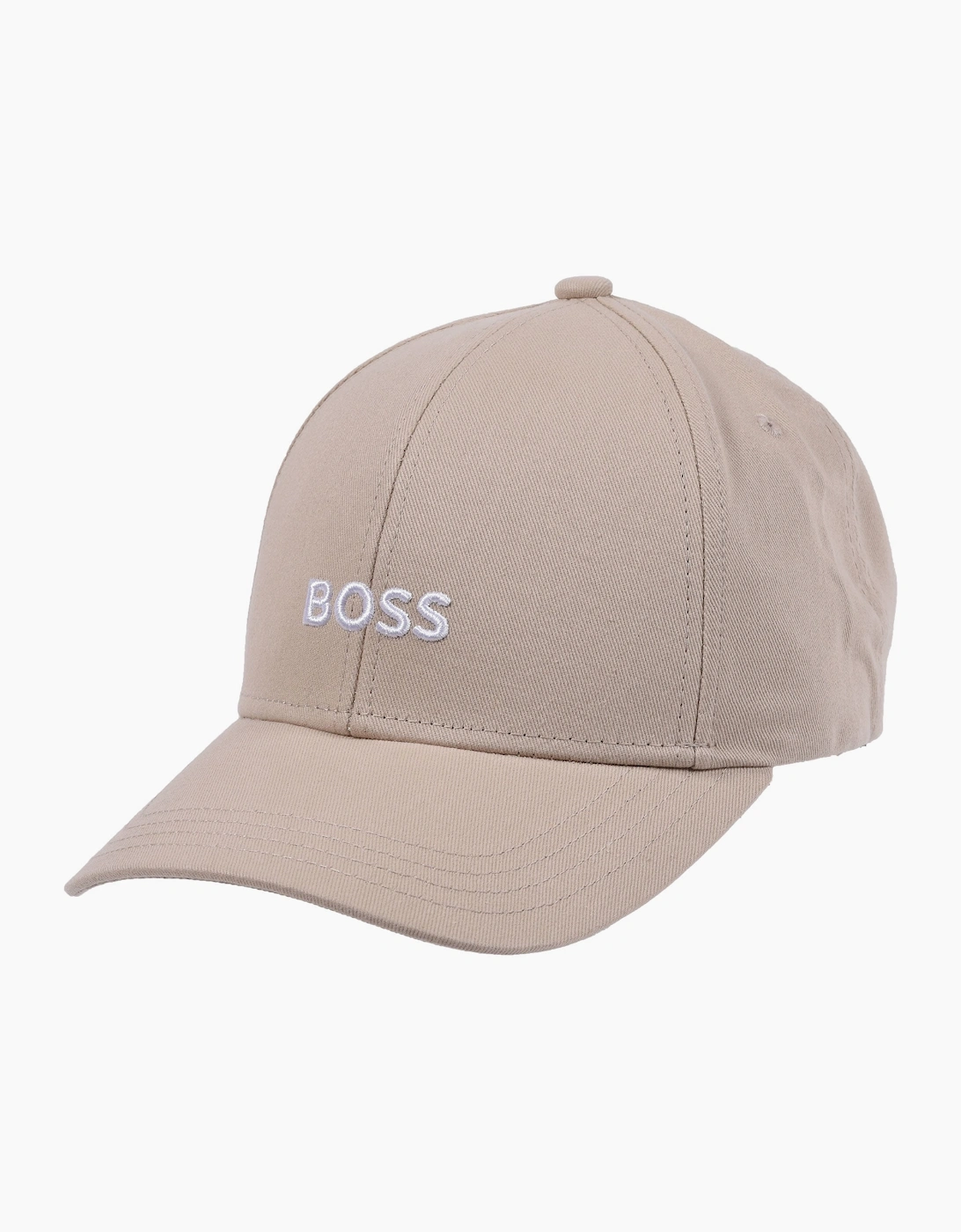 Men's Boss Black Zed Baseball Cap Light Beige - Cream - Size: 1 size