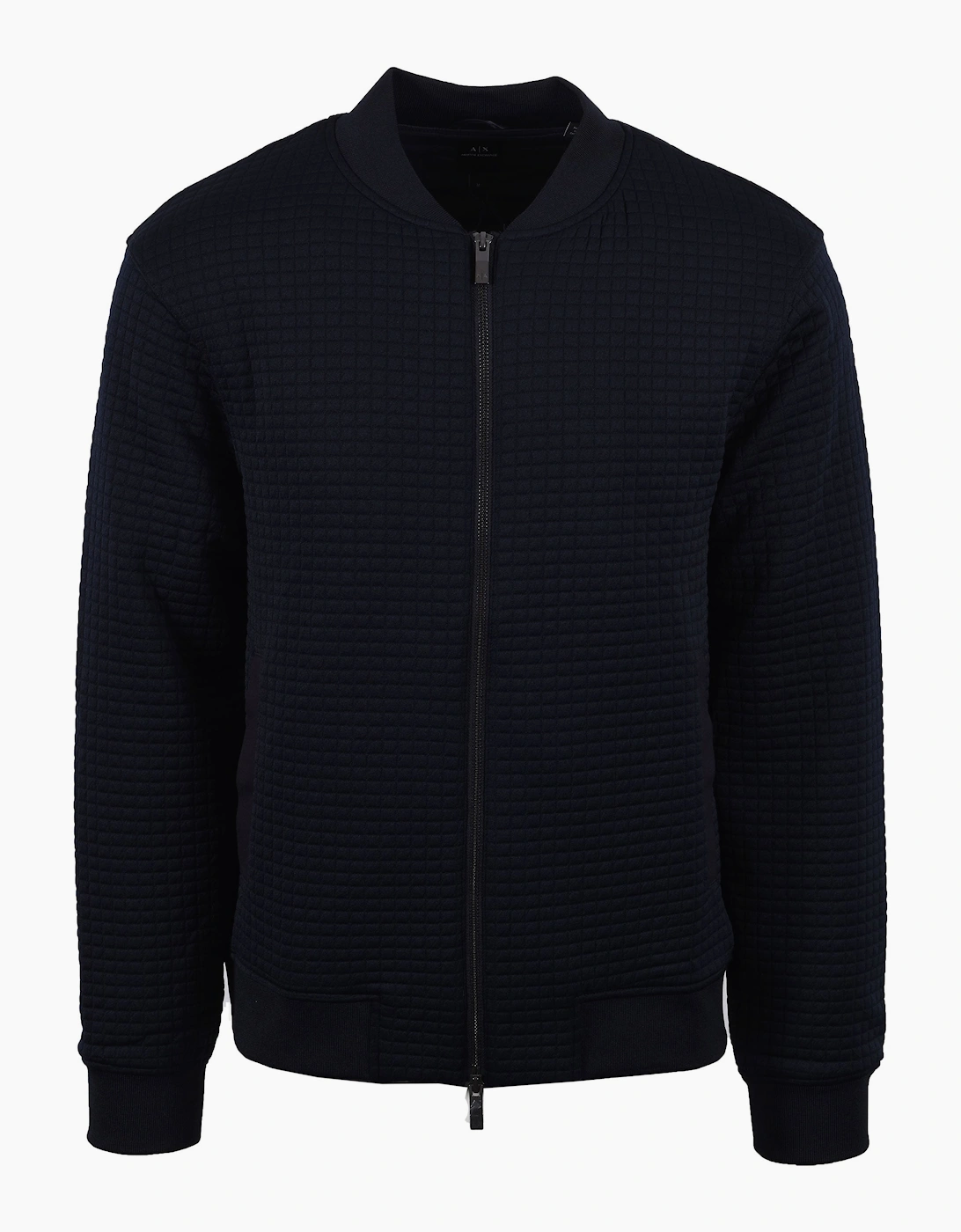 Men's Armani Exchange Full Zip Blouson Jacket Deep Navy - Blue - Size: 40/Regular