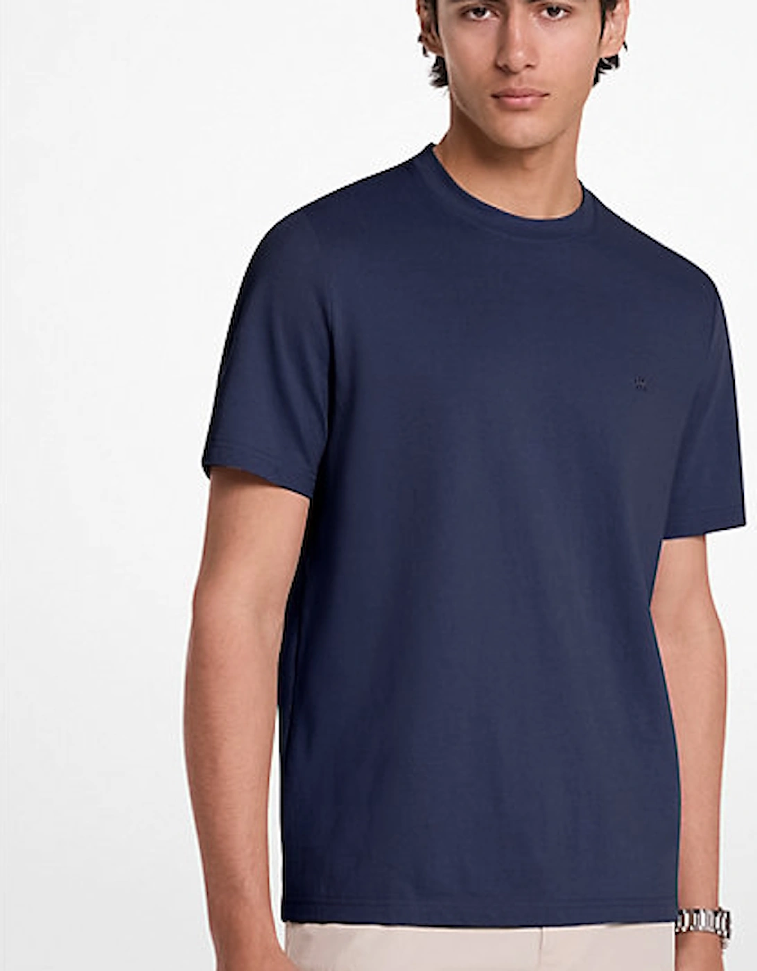 Cotton Blend Piqué T-Shirt, 2 of 1