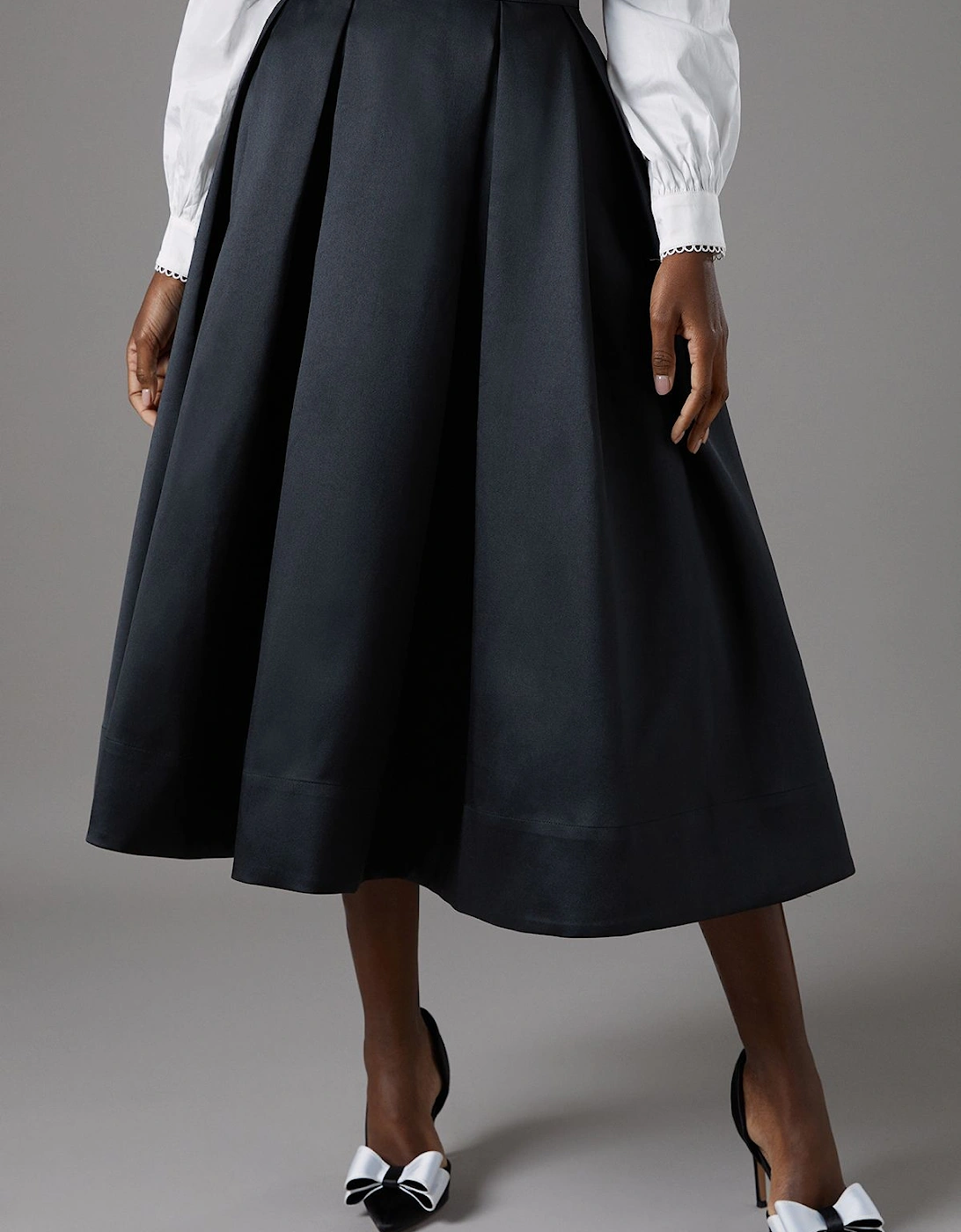 Twill Full Volume Skirt, 2 of 1