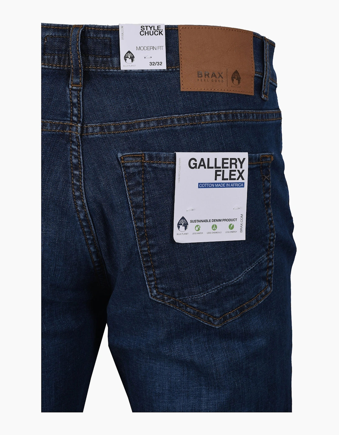 Brax Men's Blue Chuck Jeans Denim - - : 36/32 36W32l