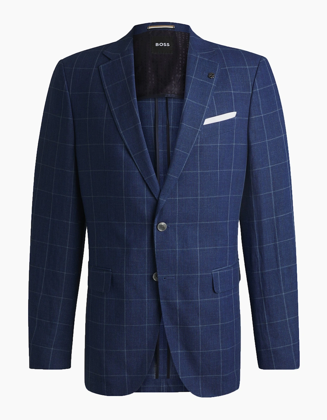 Hugo Boss Men's Navy Boss H-Hutson-233 Jacket Dark Blue - Size: 40