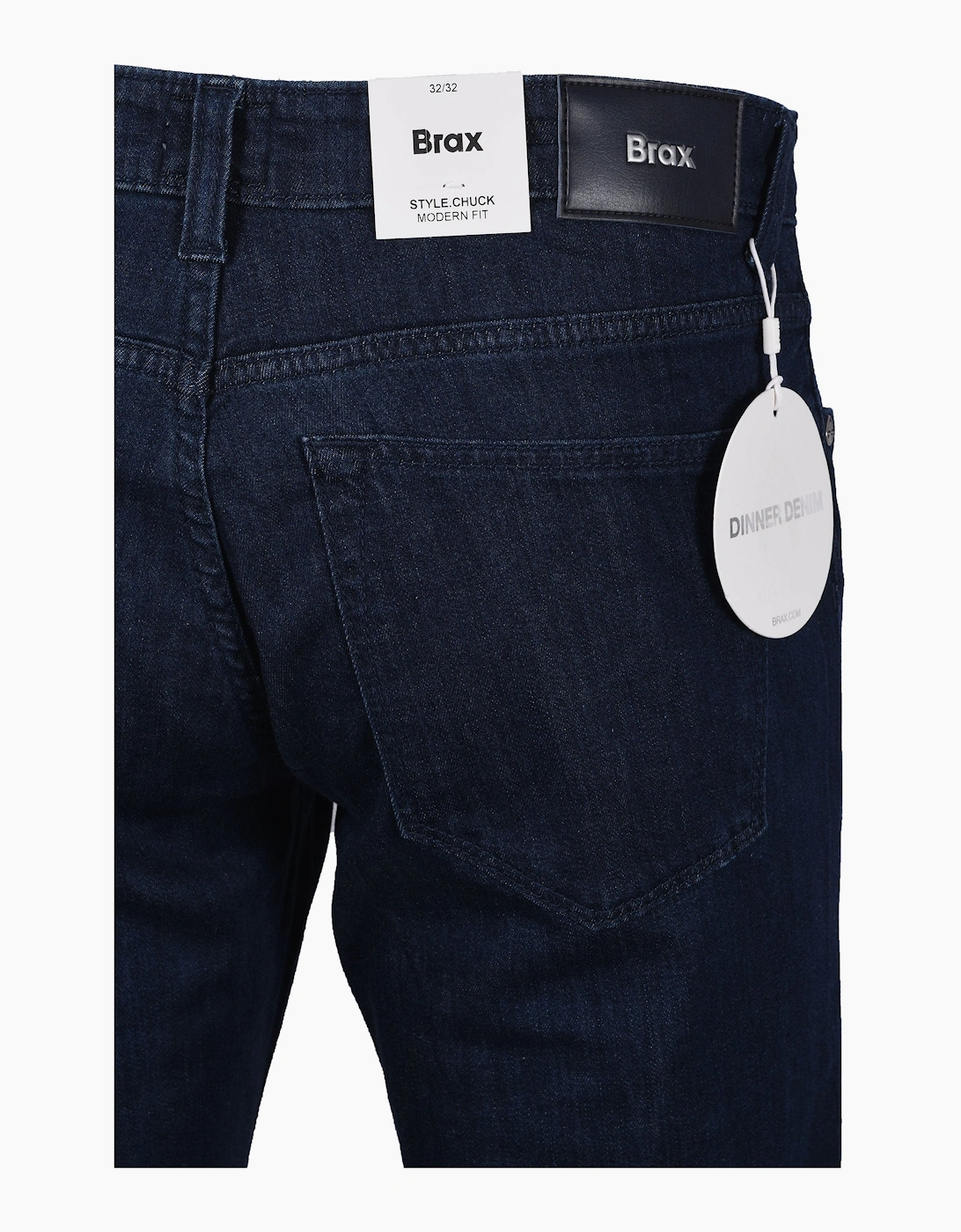 Brax Men's Navy Chuck Denim Jeans Dark Denim  42/32 42W32l