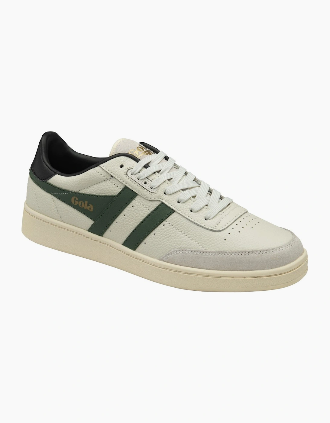 Gola Men's White Contact Leather Trainers - : Size 11