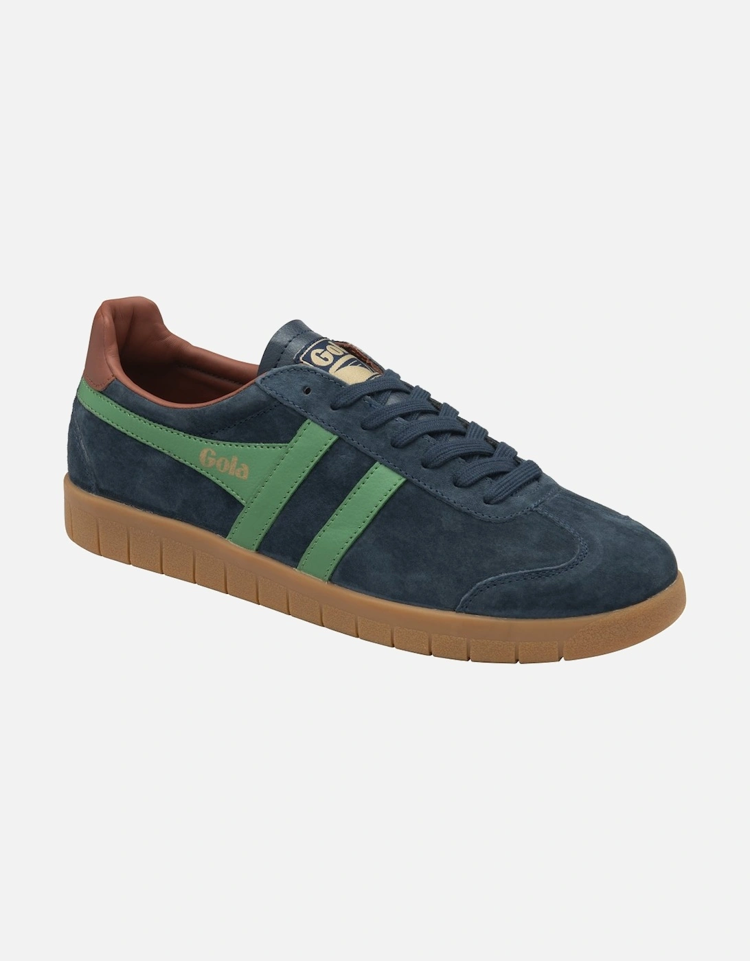 Gola Men's Navy Hurricane Suede Trainers - : Size 9