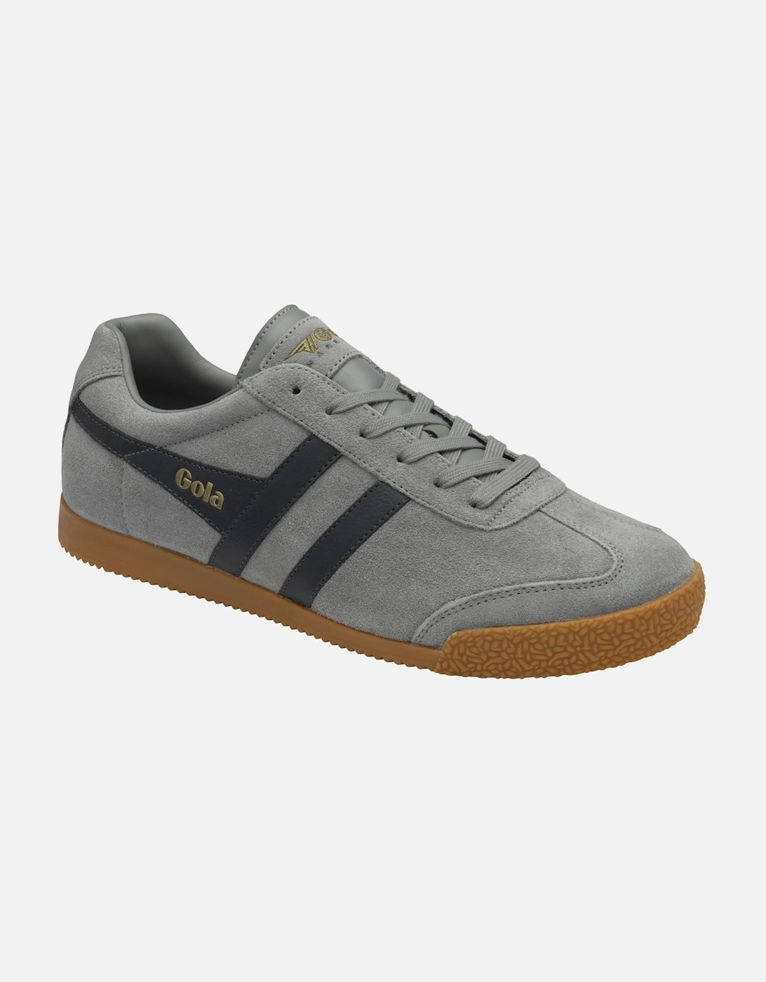 Gola Men's Grey Harrier Suede Trainers - : Size 9