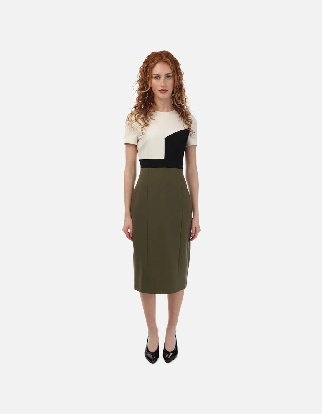 Hugo Boss Women's Dezona1 Dress - Green - Size: 4