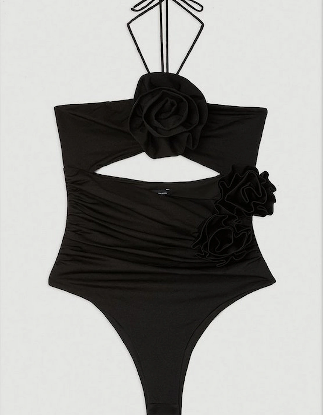 Rosette Cut Out Detail Swimsuit