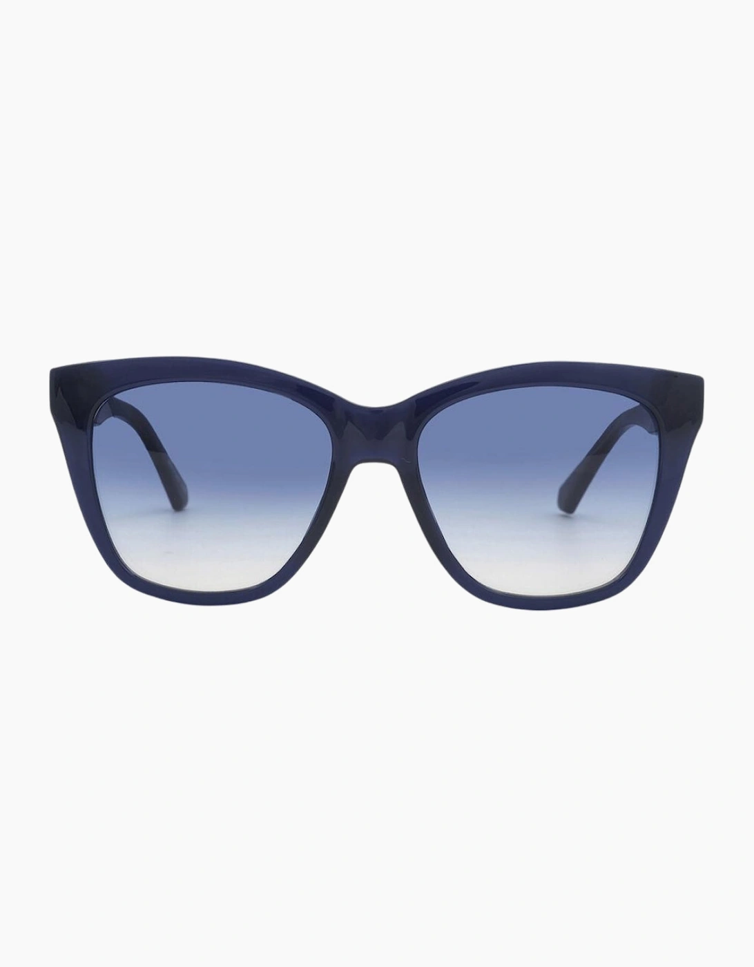 Calvin Klein Women's Blue Jeans Gradient Lens Framed Sunglasses - Size: One Size