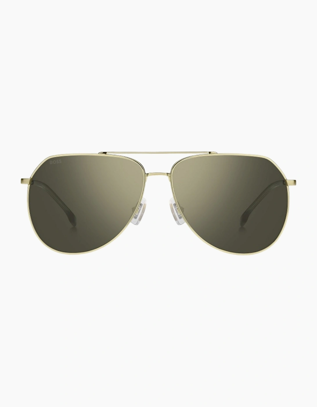 Men's Hugo Boss Gold Antireflex Lens Gold Sunglasses - Size: ONE size