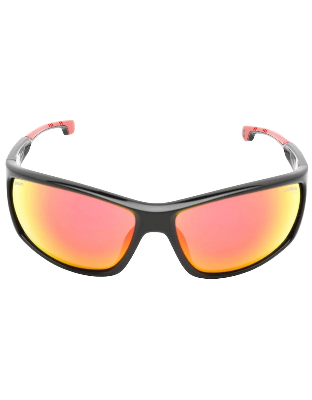 Men's Carrera Ducati Red Multilayer Lens Black Sunglasses - Size: ONE size