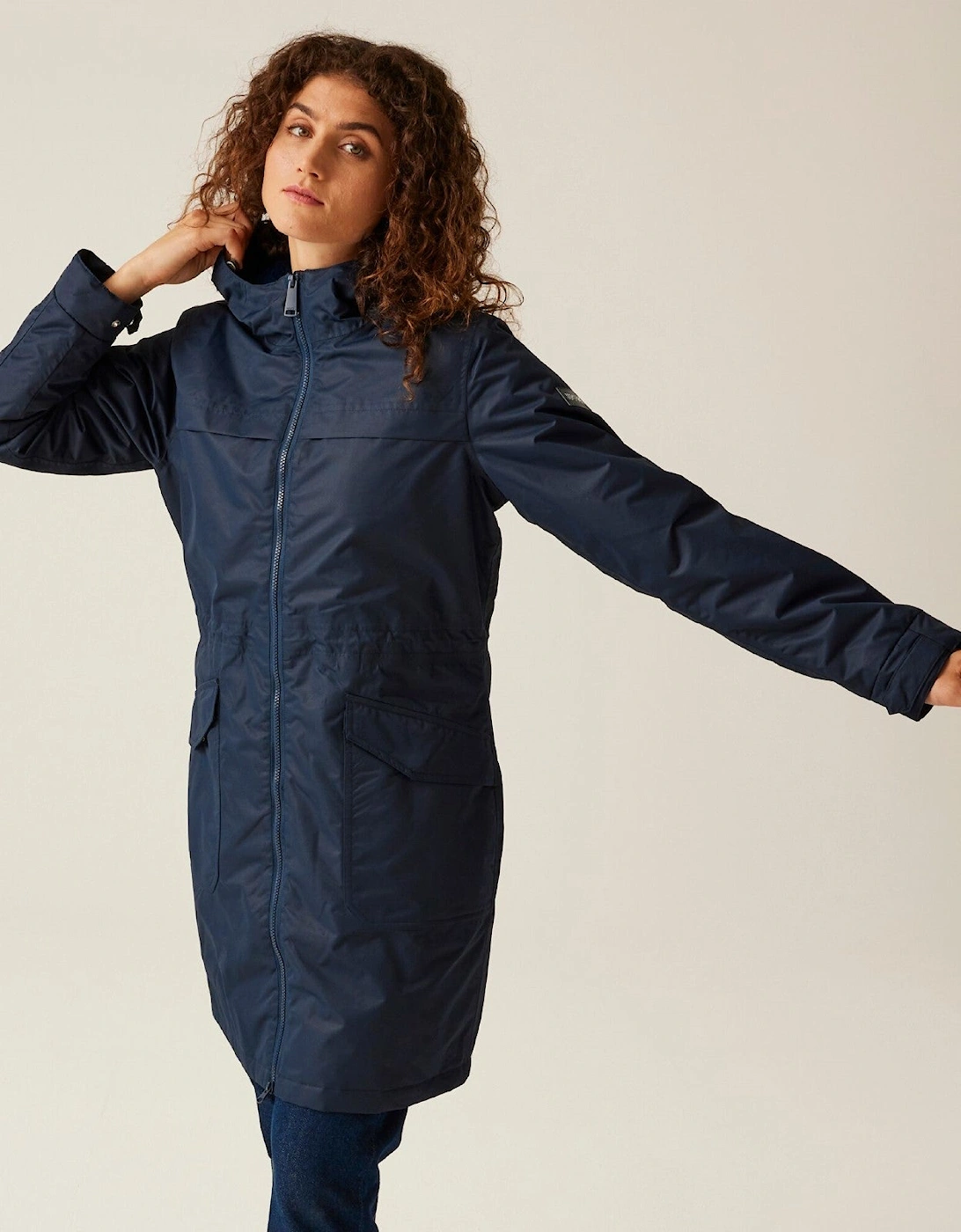 Womens Romine II Waterproof Winter Parka Jacket, 2 of 1