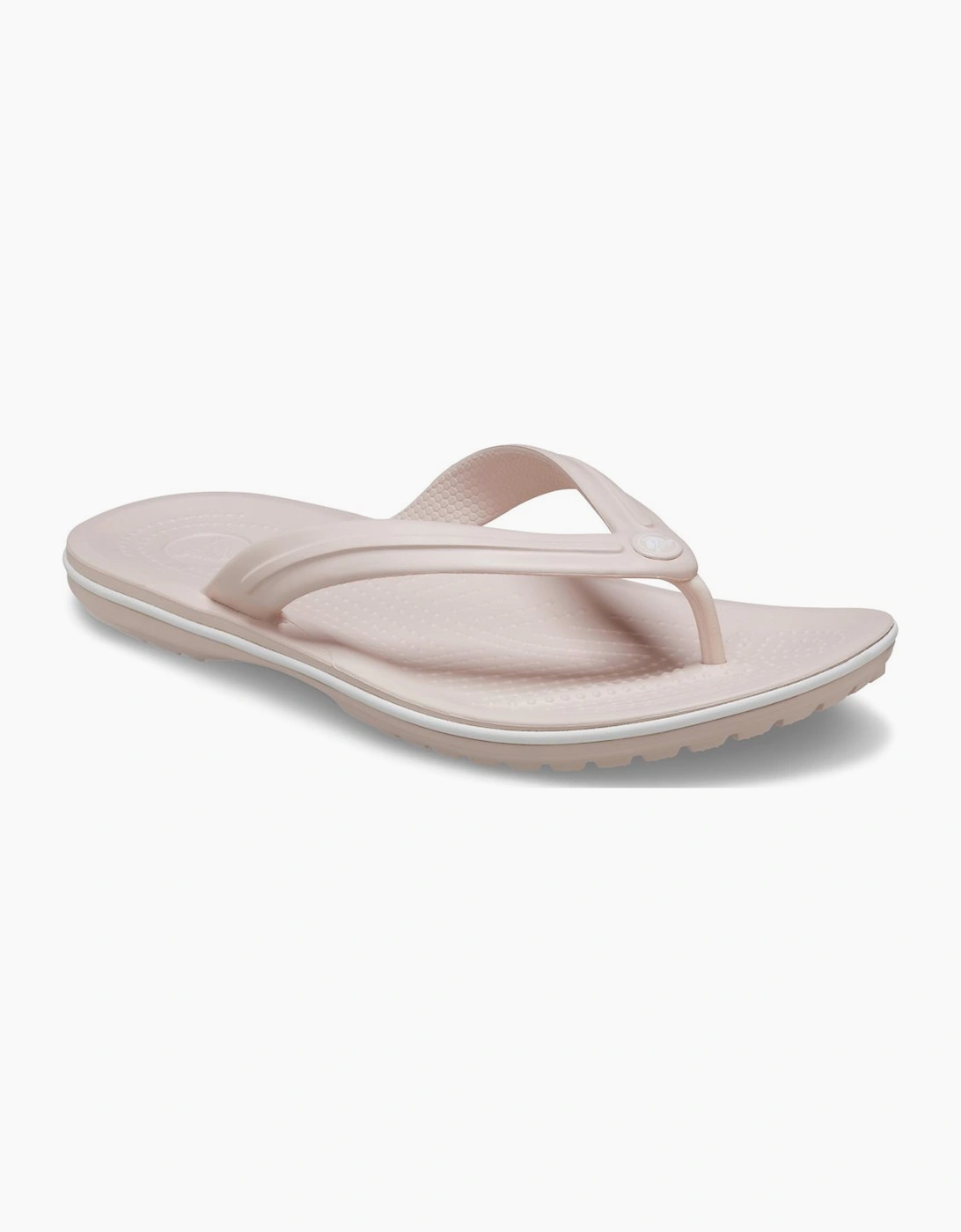 Crocs Women's Crocband Flip Womens Toe Post Sandals - White - Size: 4