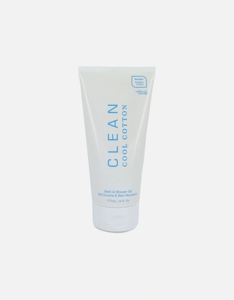 Cool Cotton by Shower Gel 6 oz for Women - Light Blue.