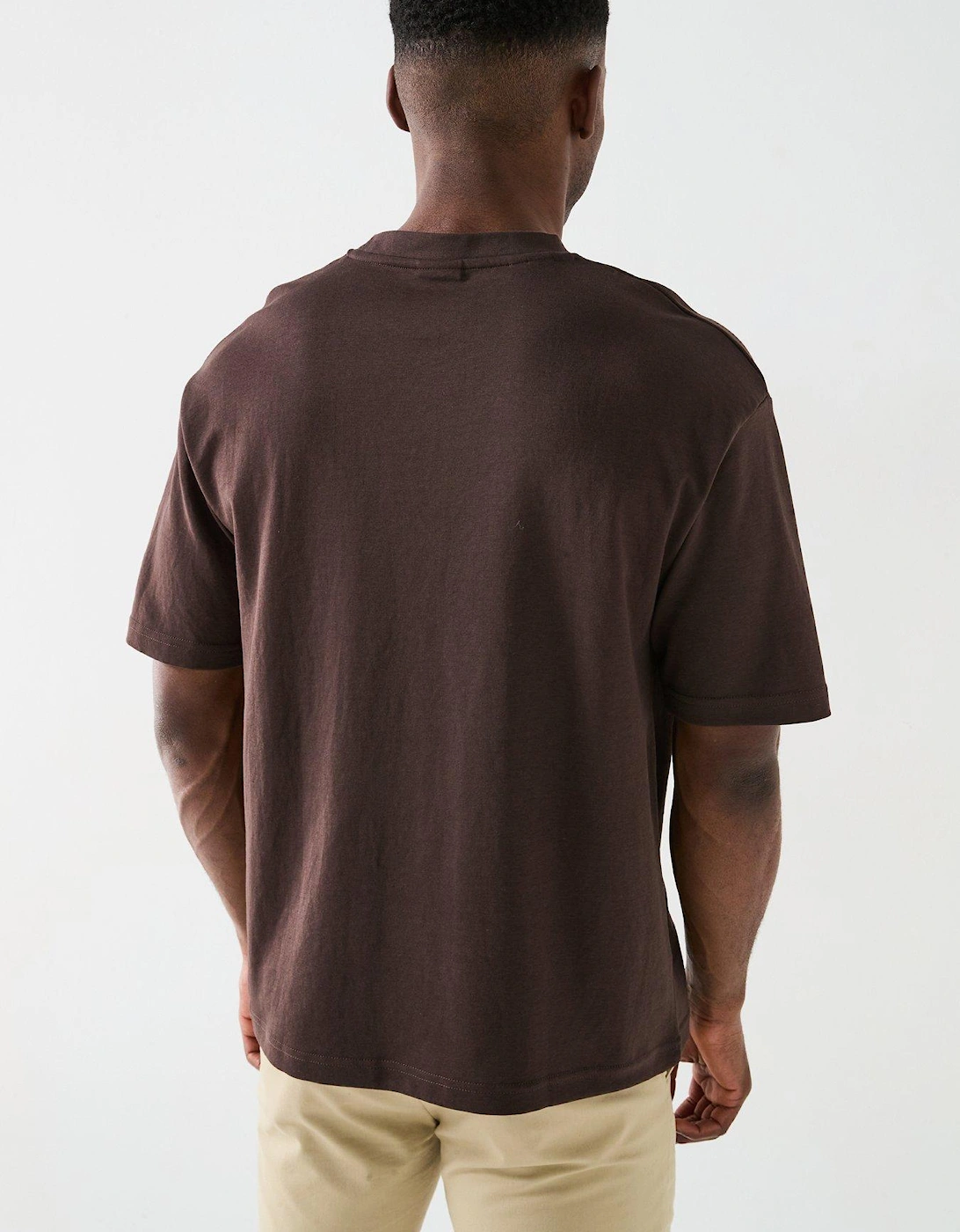 Oscar Short Sleeve T-Shirt - Dark Brown