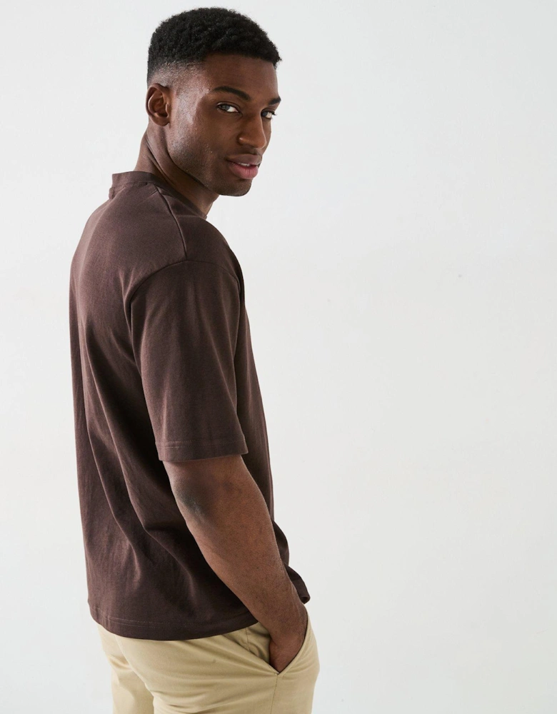 Oscar Short Sleeve T-Shirt - Dark Brown