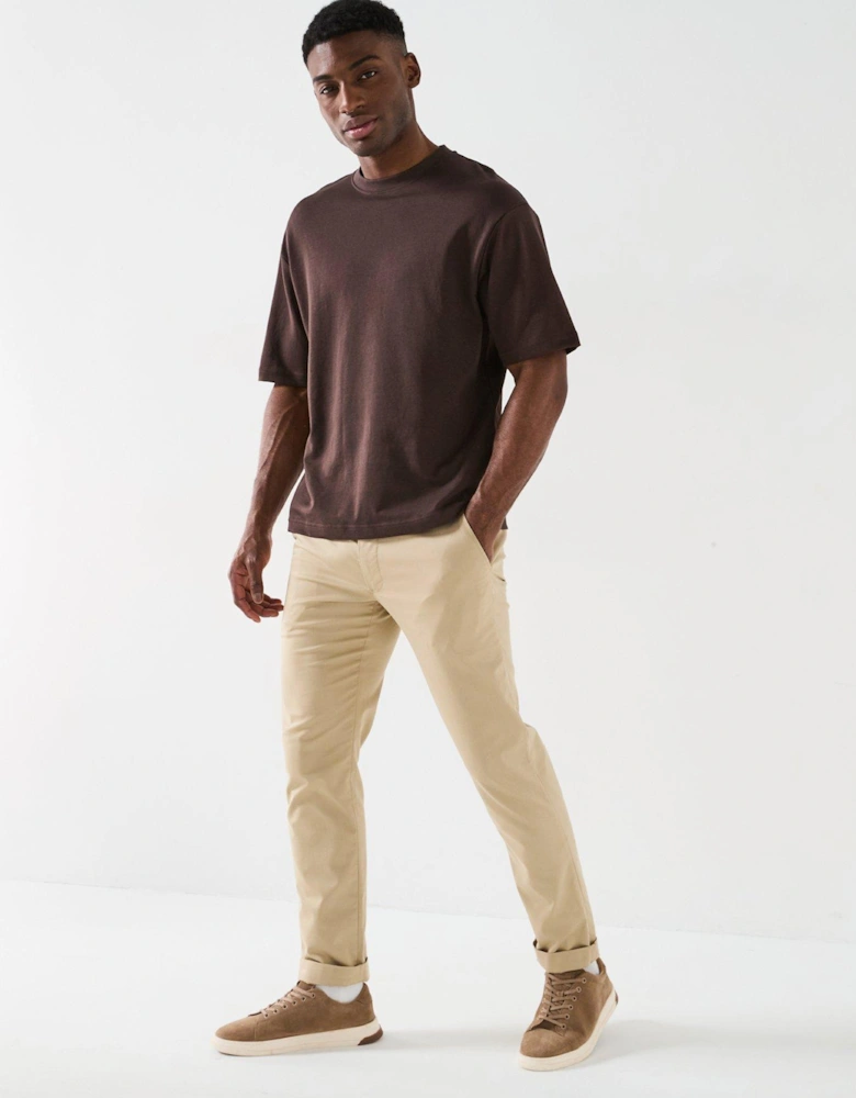 Oscar Short Sleeve T-Shirt - Dark Brown