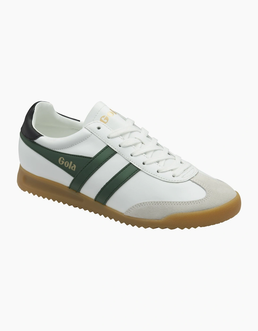 Gola Men's White Torpedo Leather Trainers - : Size 7