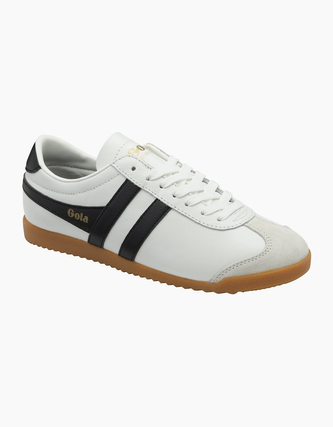 Gola Women's White Bullet Leather Trainers - Size 8
