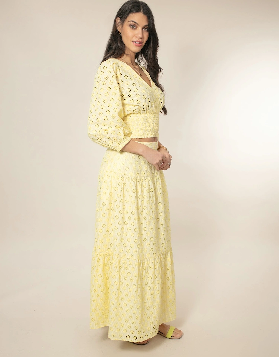 Nooki Design Women's Marisol Skirt - Yellow - Size: 14