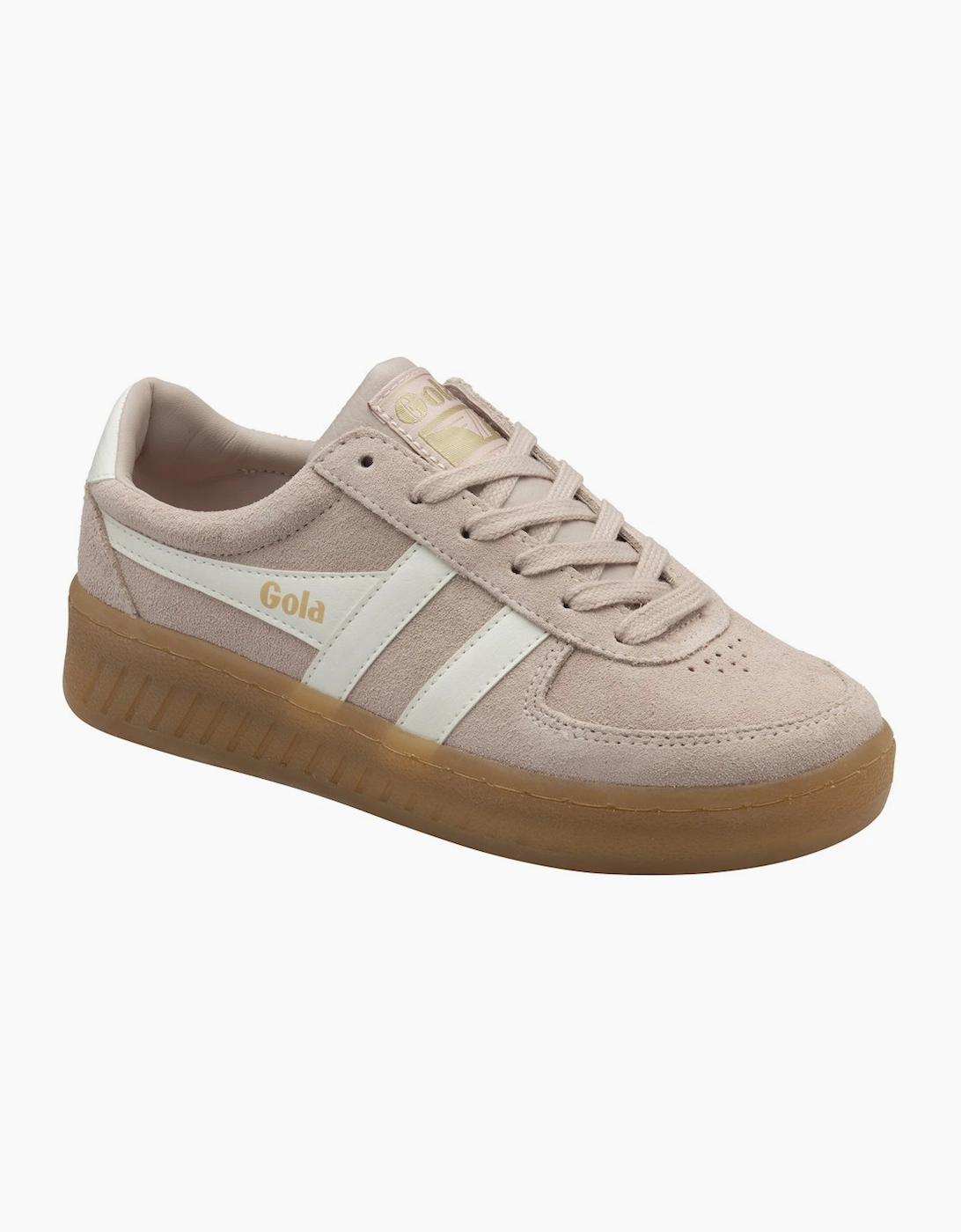 Gola Women's Tan Grandslam Suede Trainers - : Size 9