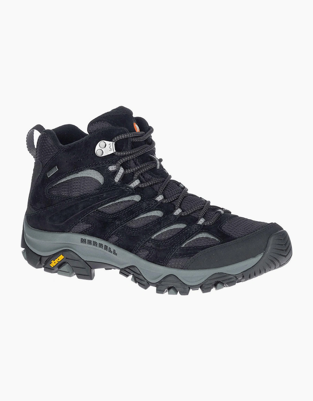 Men's Merrell Mens Moab 3 Mid GORE-TEX Walking Boots - Black/Multi - Size: 9.5 uk