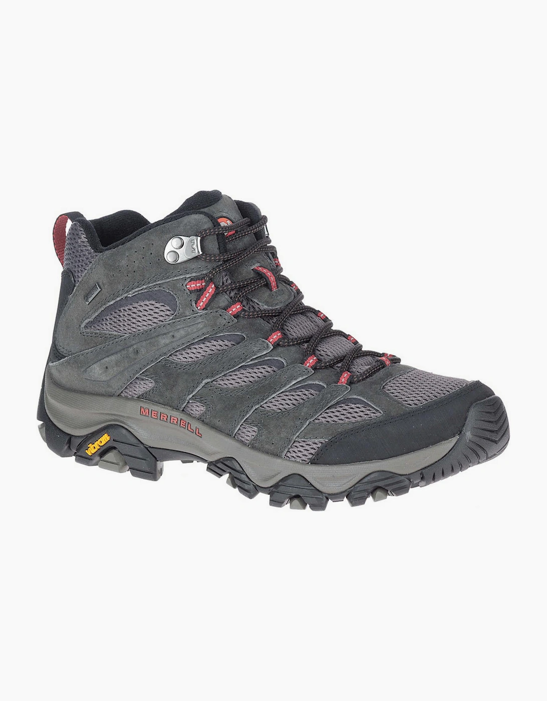 Men's Merrell Mens Moab 3 Mid GORE-TEX Walking Boots - Grey - Size: 10.5 uk