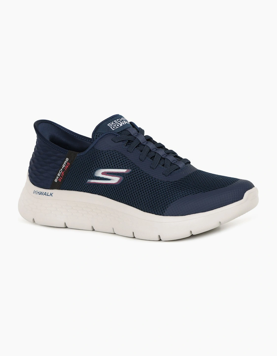 Men's GO Walk Flex Slip In Mens Trainers - Navy - Size: 10