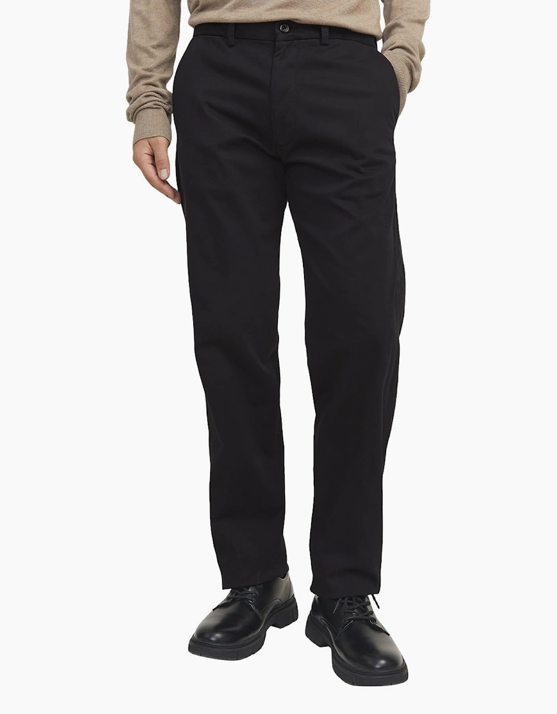 Jack & Jones Men's Black Kane Barret Chinos - : Size 32 R