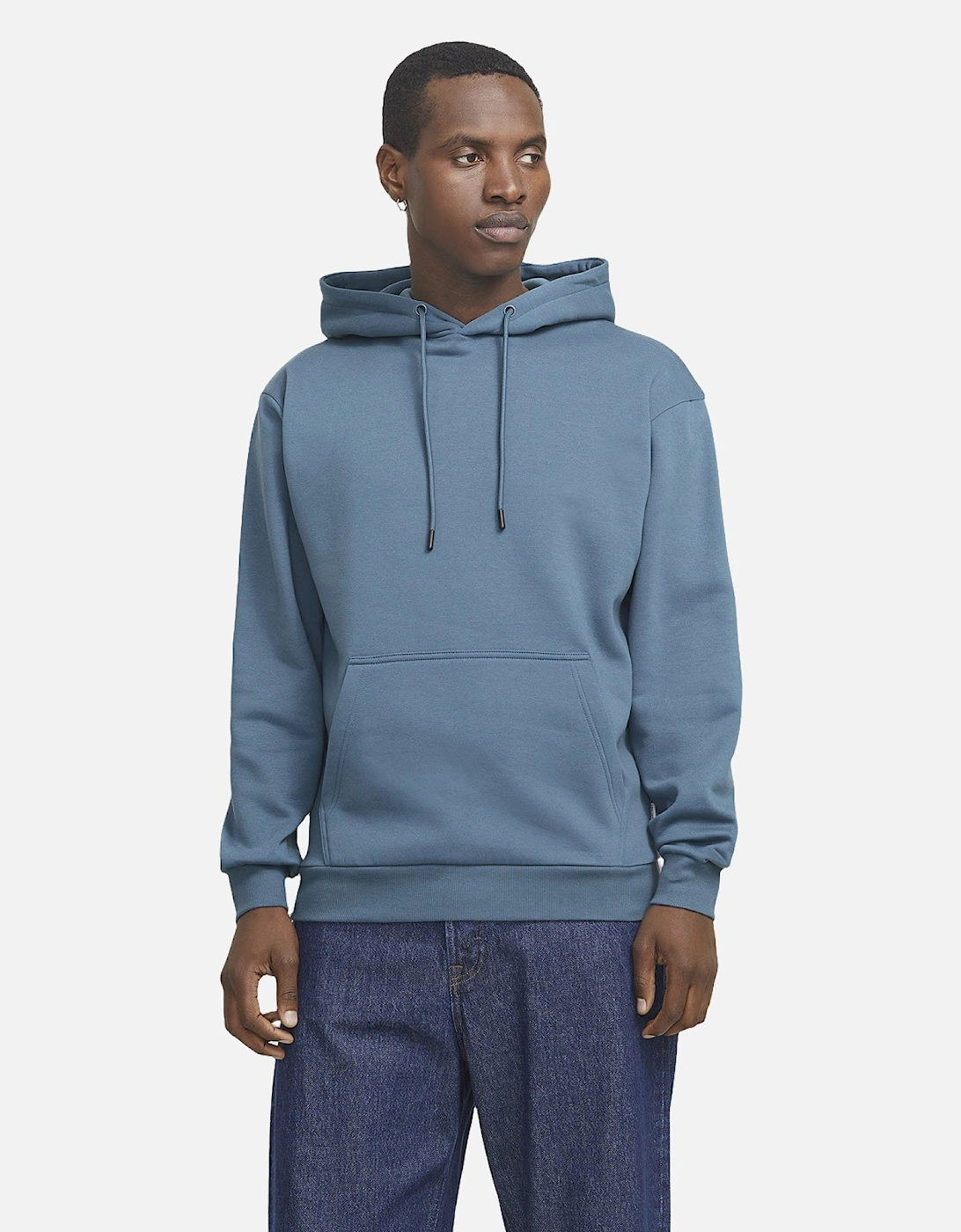 Jack & Jones Men's Blue Bradley Sweat Hoodie - : 42/Regular Xl