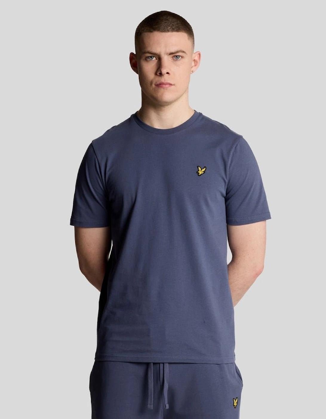 Lyle And Scott Men's Navy Plain T-Shirt - : Regular/34 Xs
