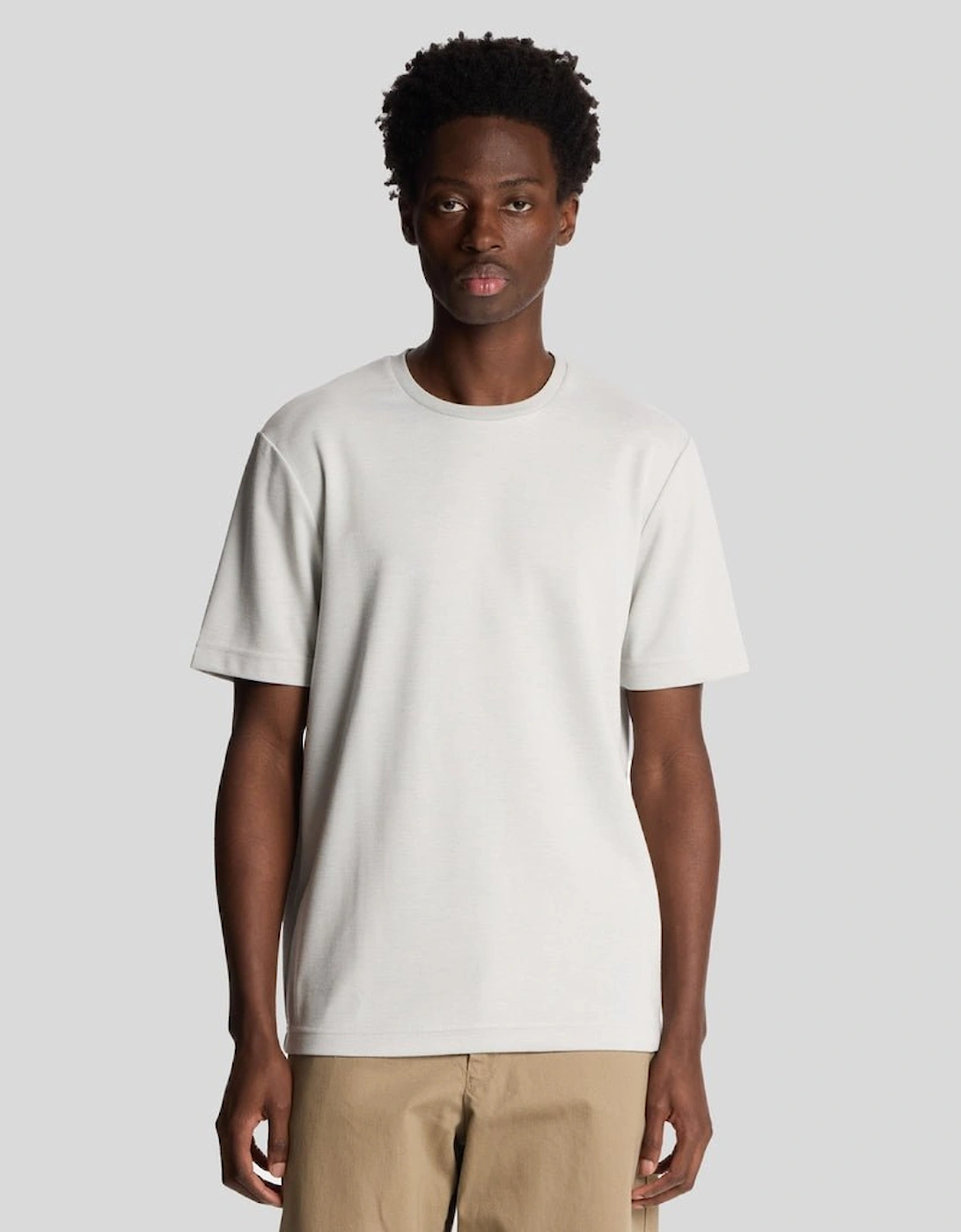 Lyle And Scott Men's White Two Tone T-Shirt  34 Xs