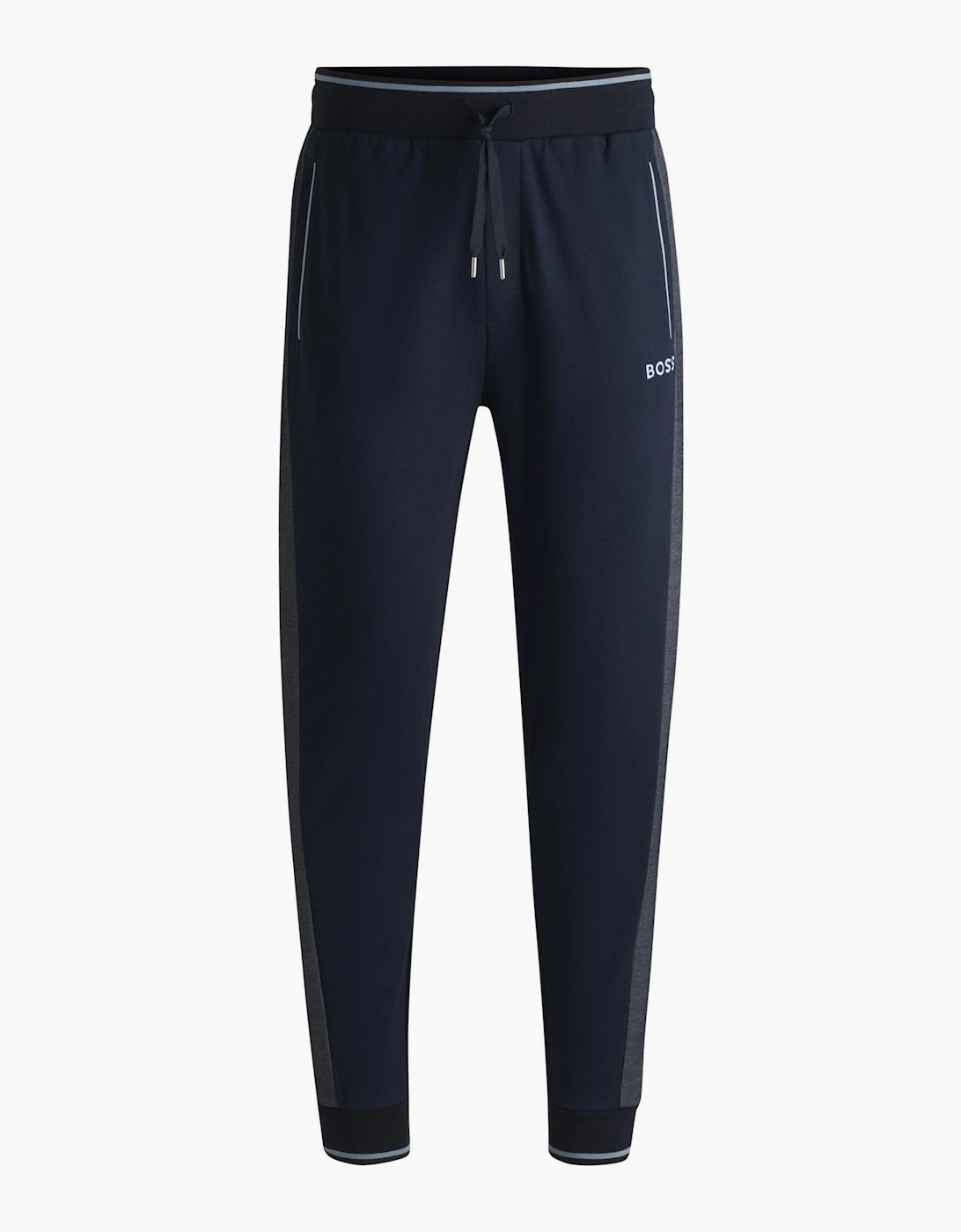 Hugo Boss Men's Black Dark Blue Jogging Bottoms. - Size: 40/Regular