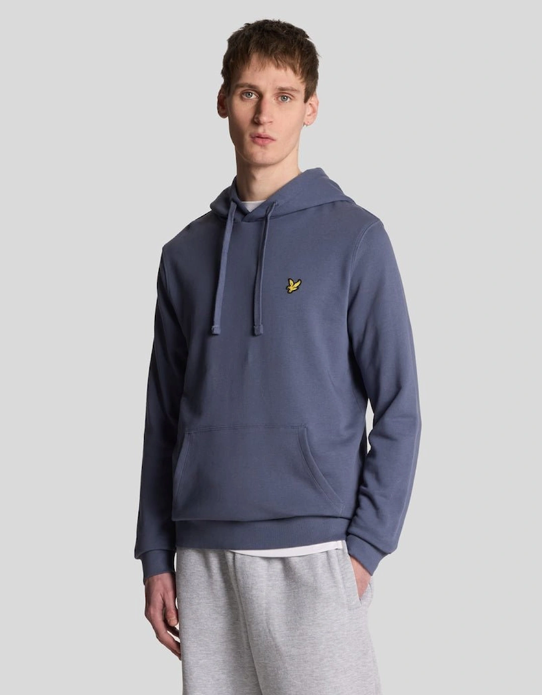 Lyle And Scott Men's Navy Pullover Hoodie - : 38/Regular M