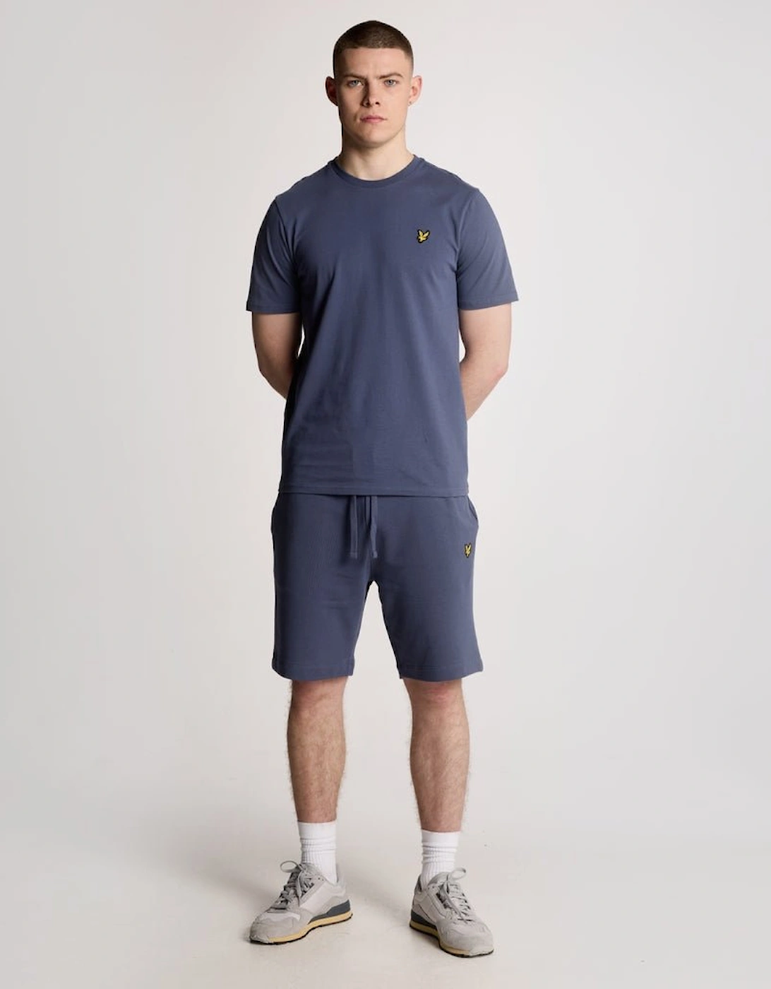 Lyle And Scott Men's Sweat Shorts - Navy - Size: 35/34/32
