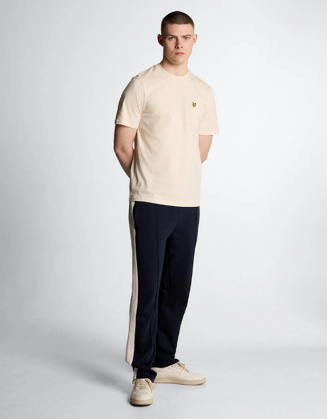 Lyle And Scott Men's Navy Taped Track Bottoms  29/28/32 Xs