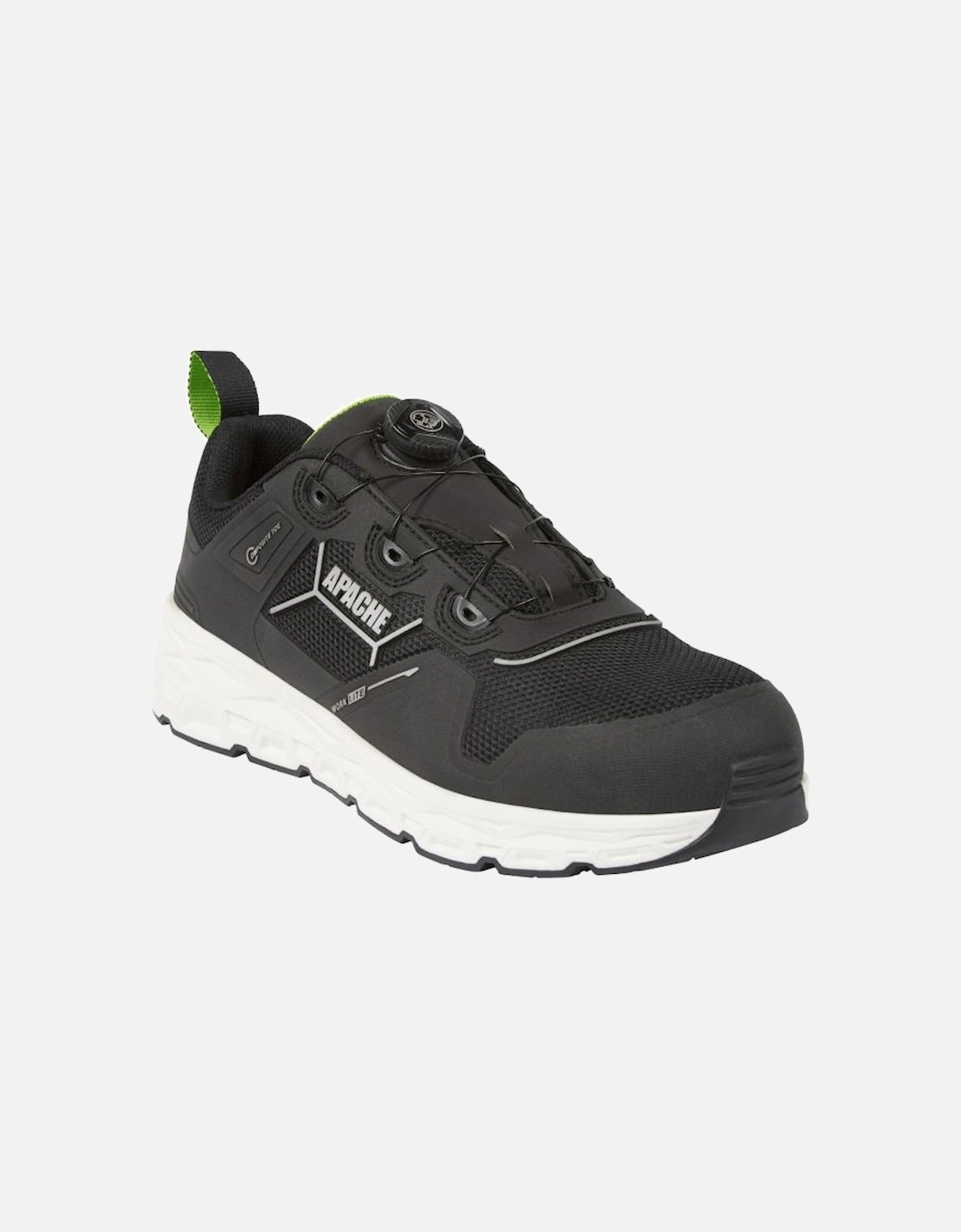 Apache CHATHAM Unisex Trainers Black - Size: 14