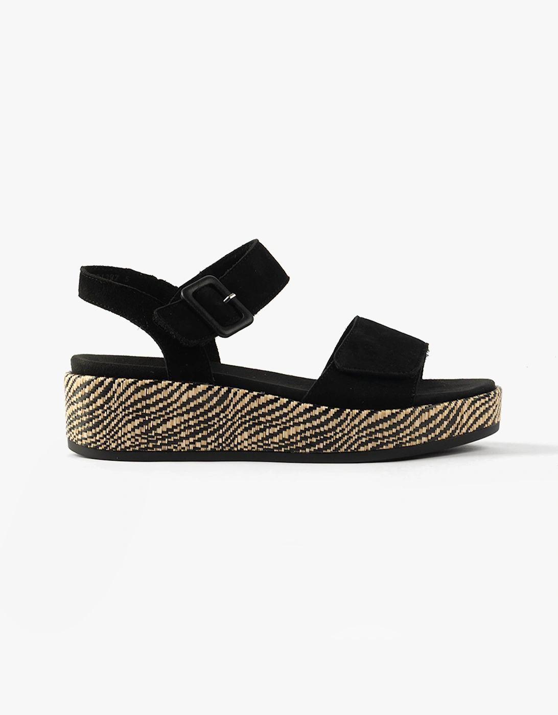 Women's Remonte D1N54-02 Womens Sandals Black - Size: 6.5