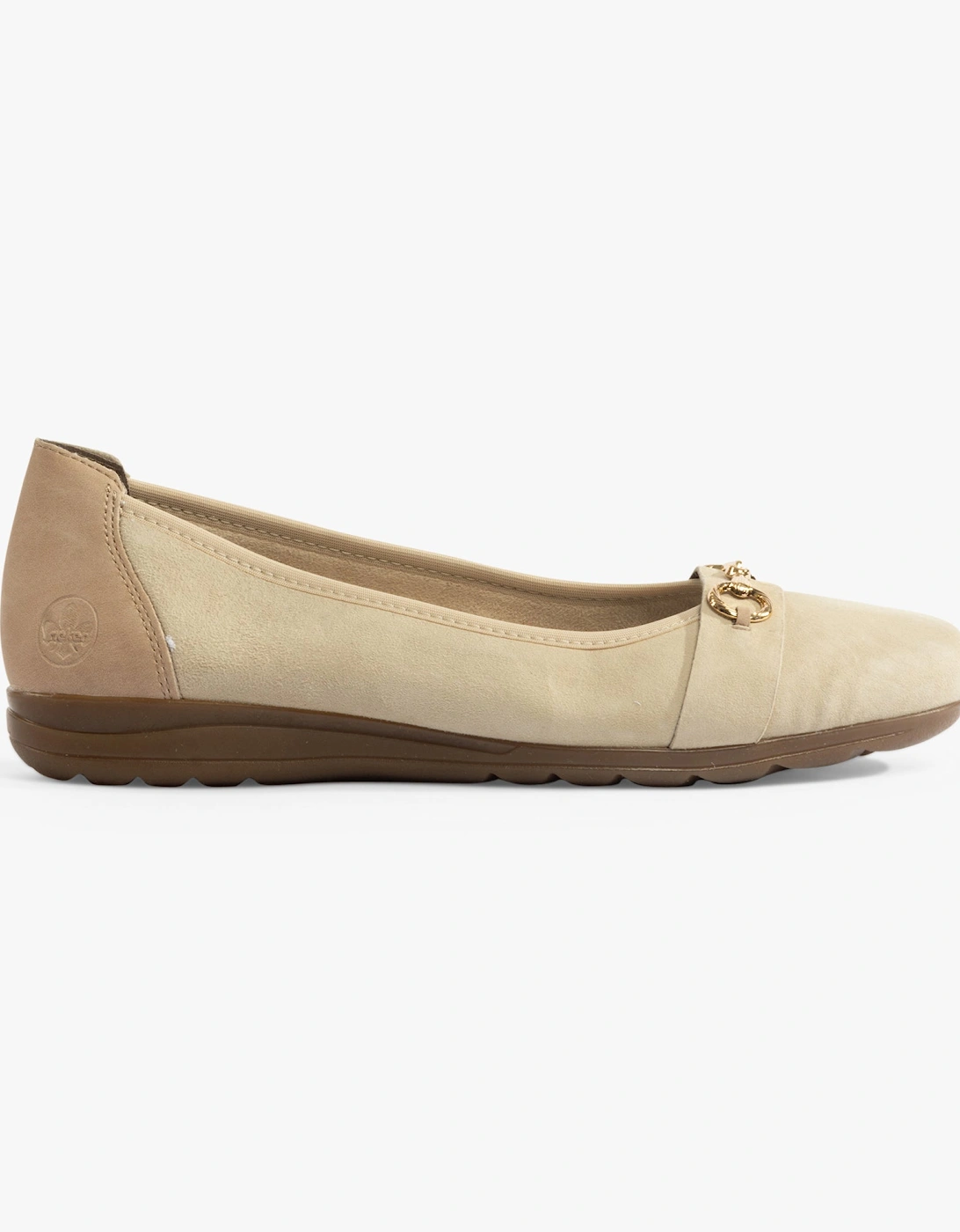 Women's Rieker L9360-60 Womens Shoes Beige - Cream - Size: 7.5