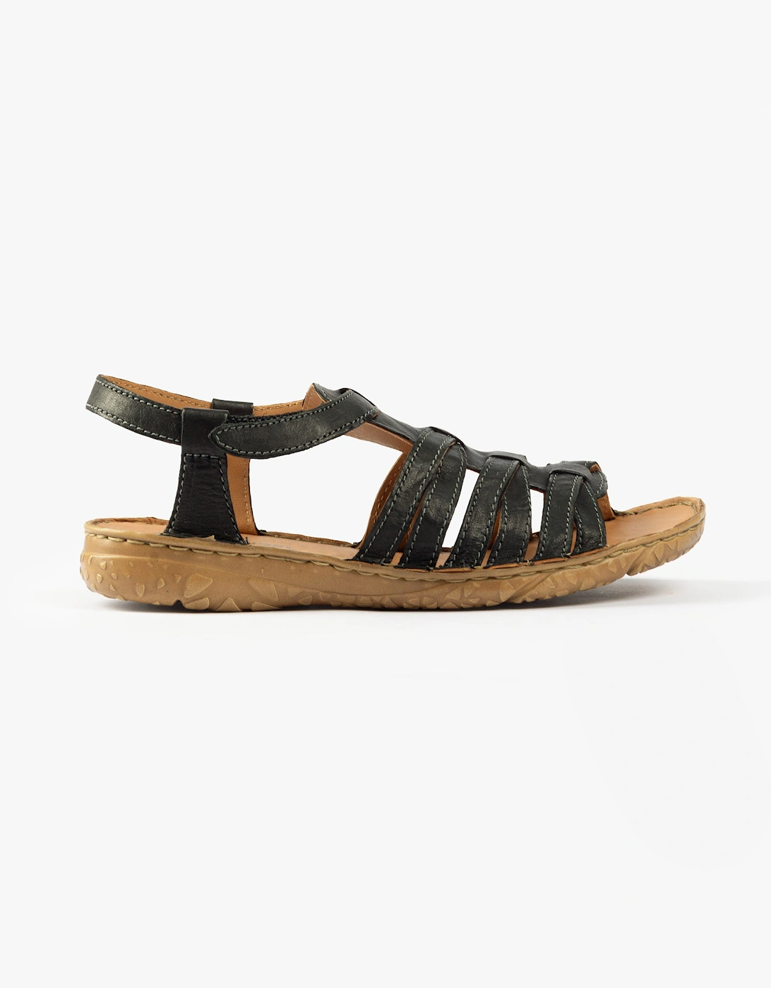Women's Josef Seibel IVY 02 Womens Sandals Schwarz - Black - Size: 5