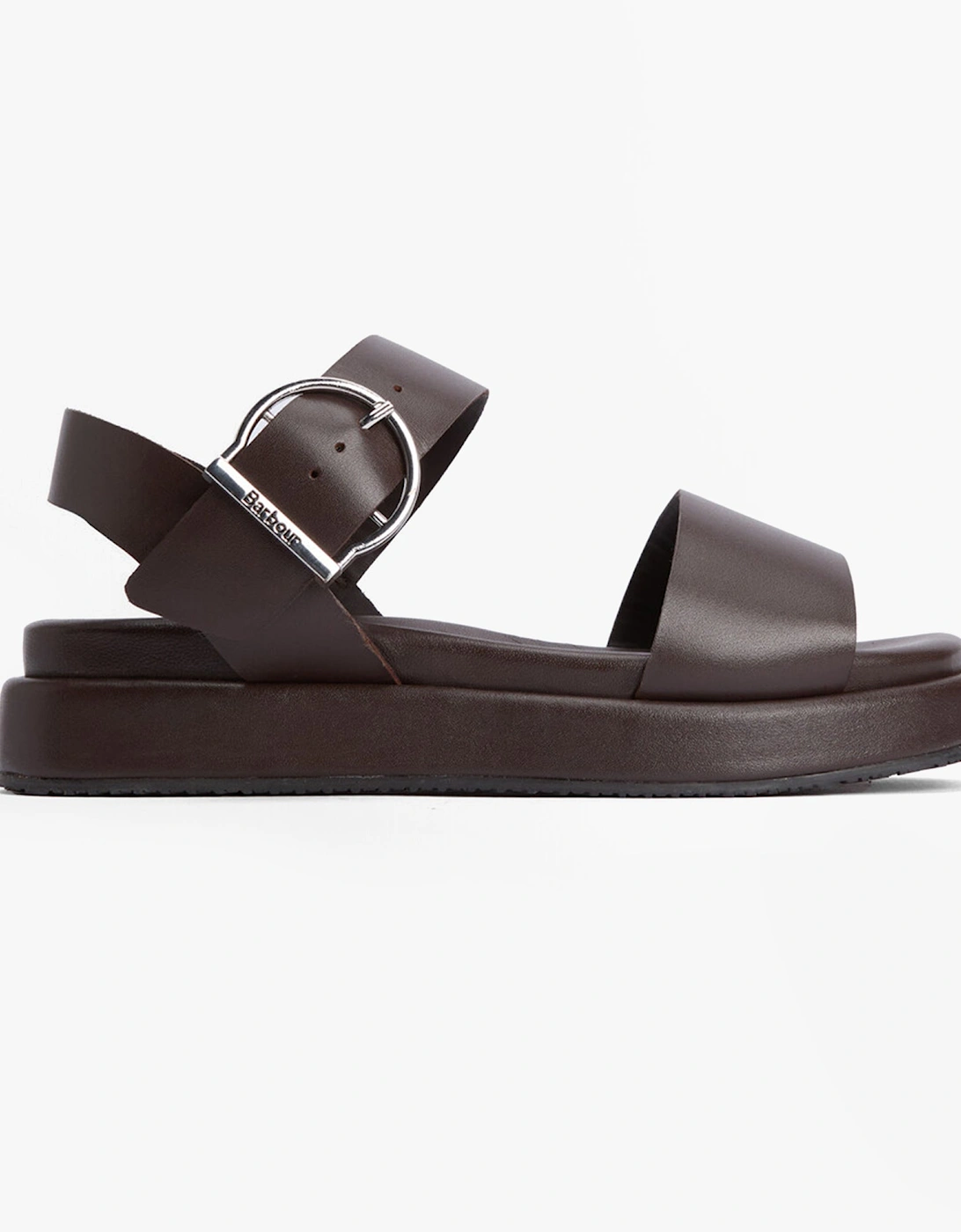 Women's Barbour ERIN Womens Sandals Dark Brown - Size: 7