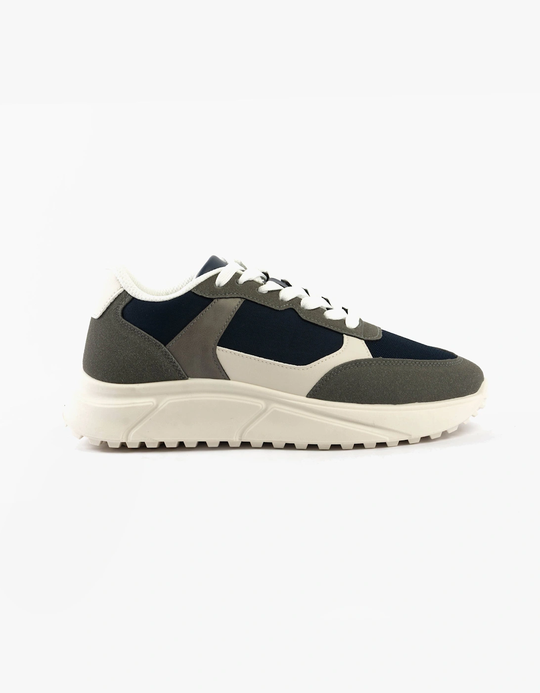 Jack & Jones Men's Grey Aspire Trainers Castlerock - : 11 Uk Size 11