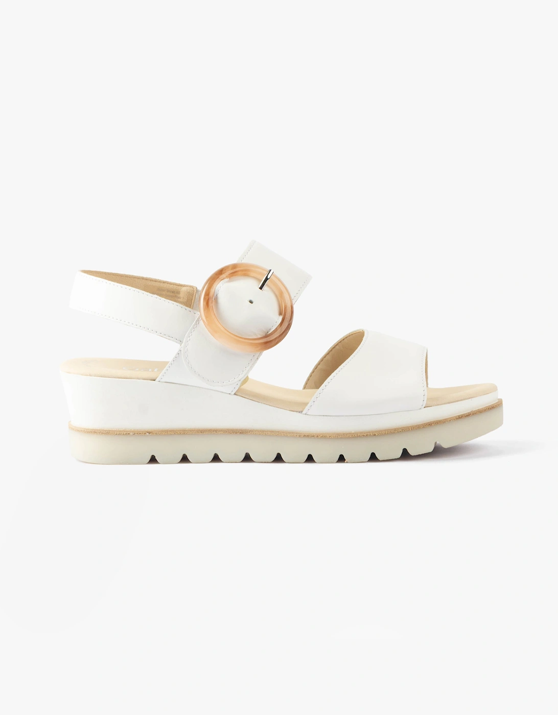 Women's Gabor YEO Womens Sandals White - Size: 4.5