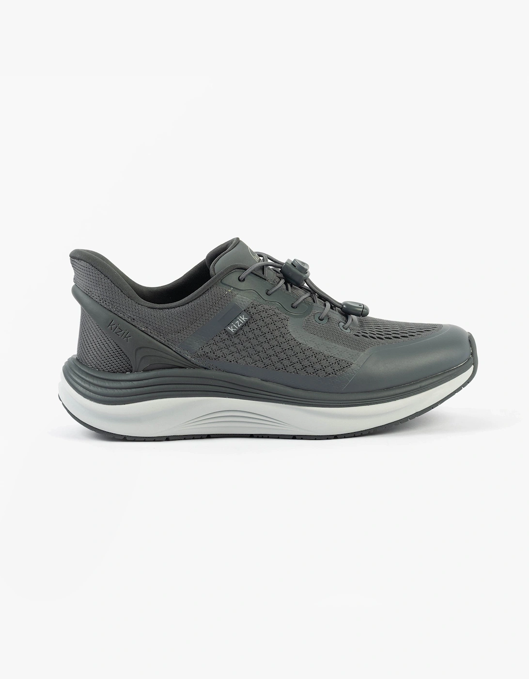 KIZIK Men's Kizik LONDON Mens Trainers Castlerock - Grey