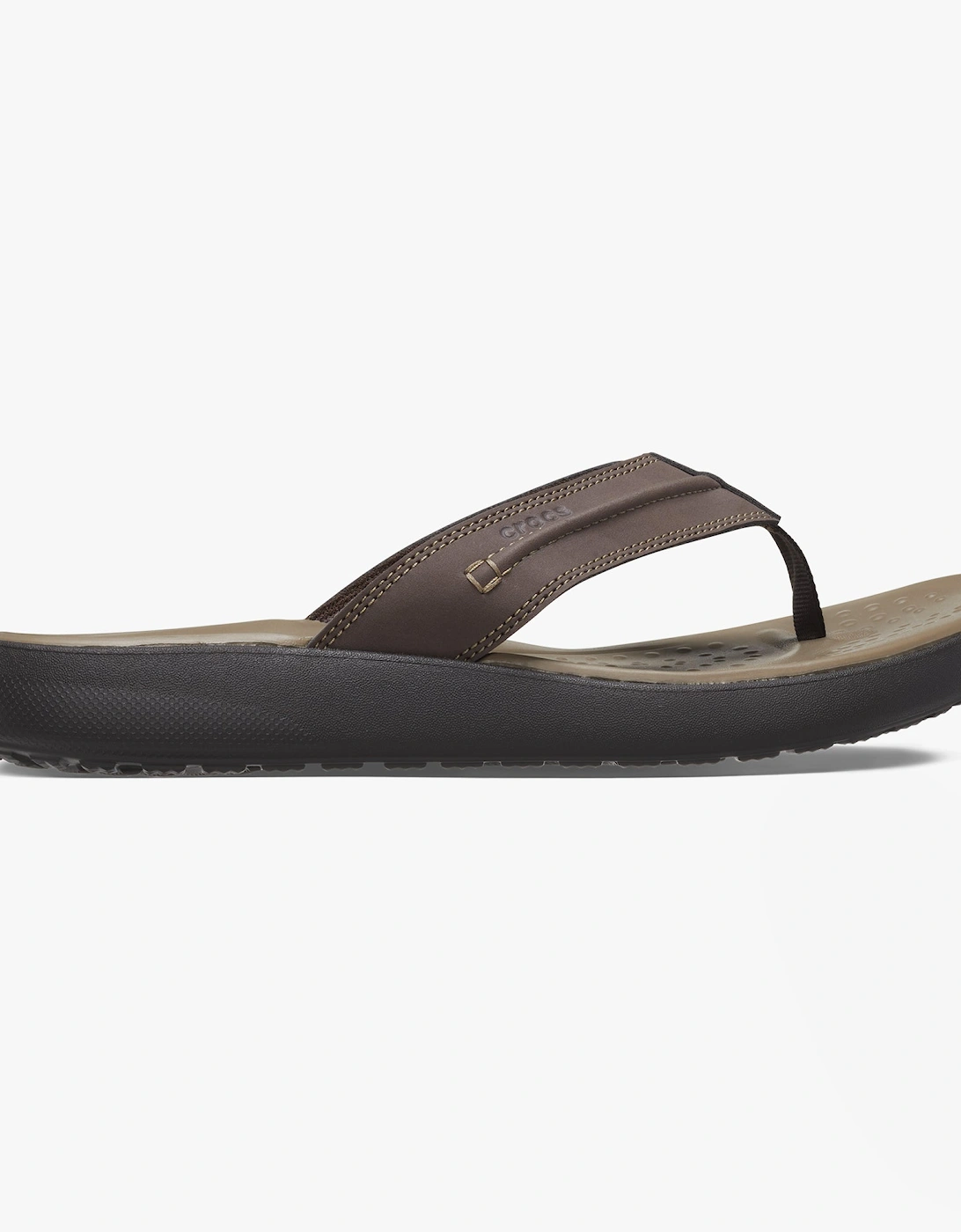 Crocs Men's Brown 209332-206 Yukon Vista Ii Lr Flip-Flops Espresso - Size: 8